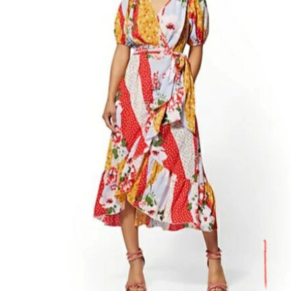 Floral Print Maxi Dress - Picture 1 of 3